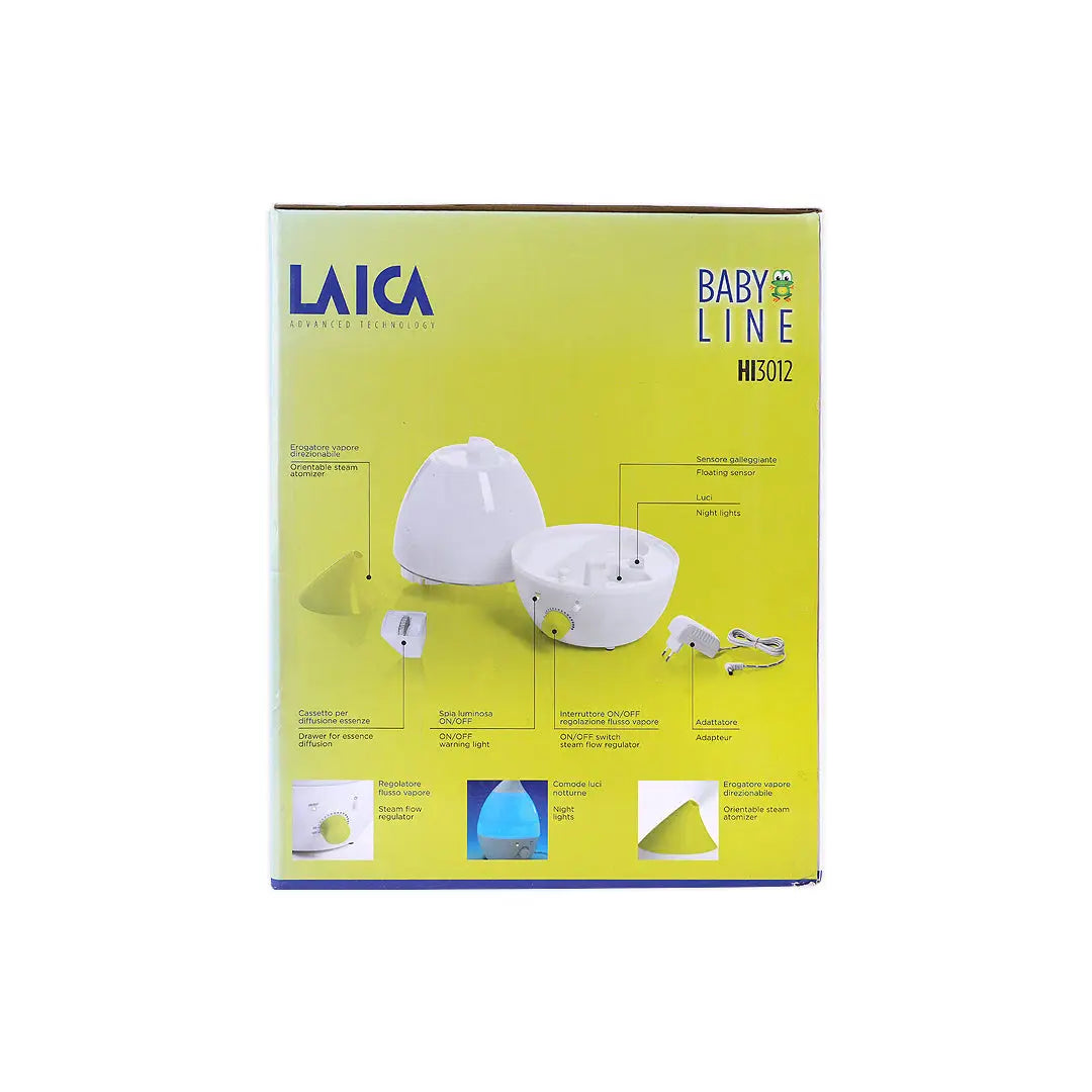 40025-Laica Baby Ultrasonic Humidifier 1.3L-HI3012 +2