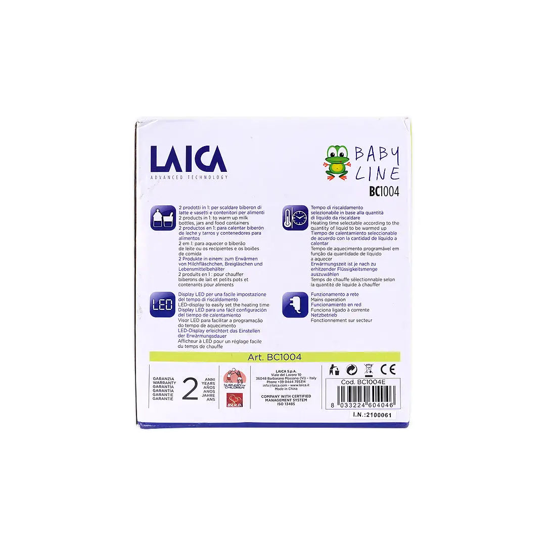 Laica Mother Digitale Bottle Warmer-Bc1004