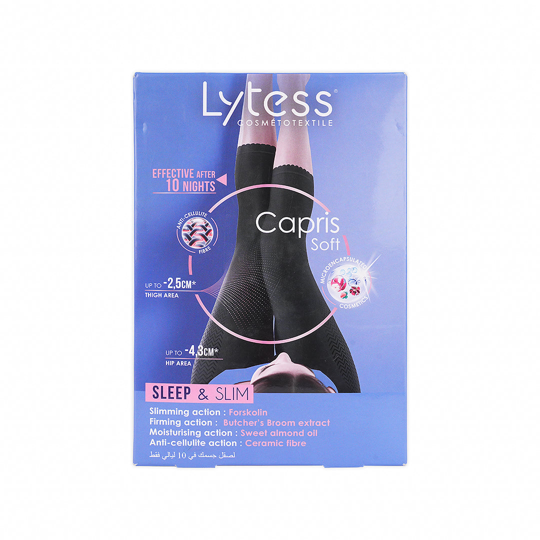 LYTESS CAPRIS SOFT SLEEP & SLIM BLACK-L/XL