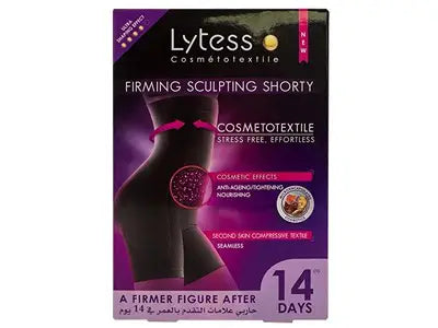 Lytess Corrective Shorty Anti-Ageing Black - S/M