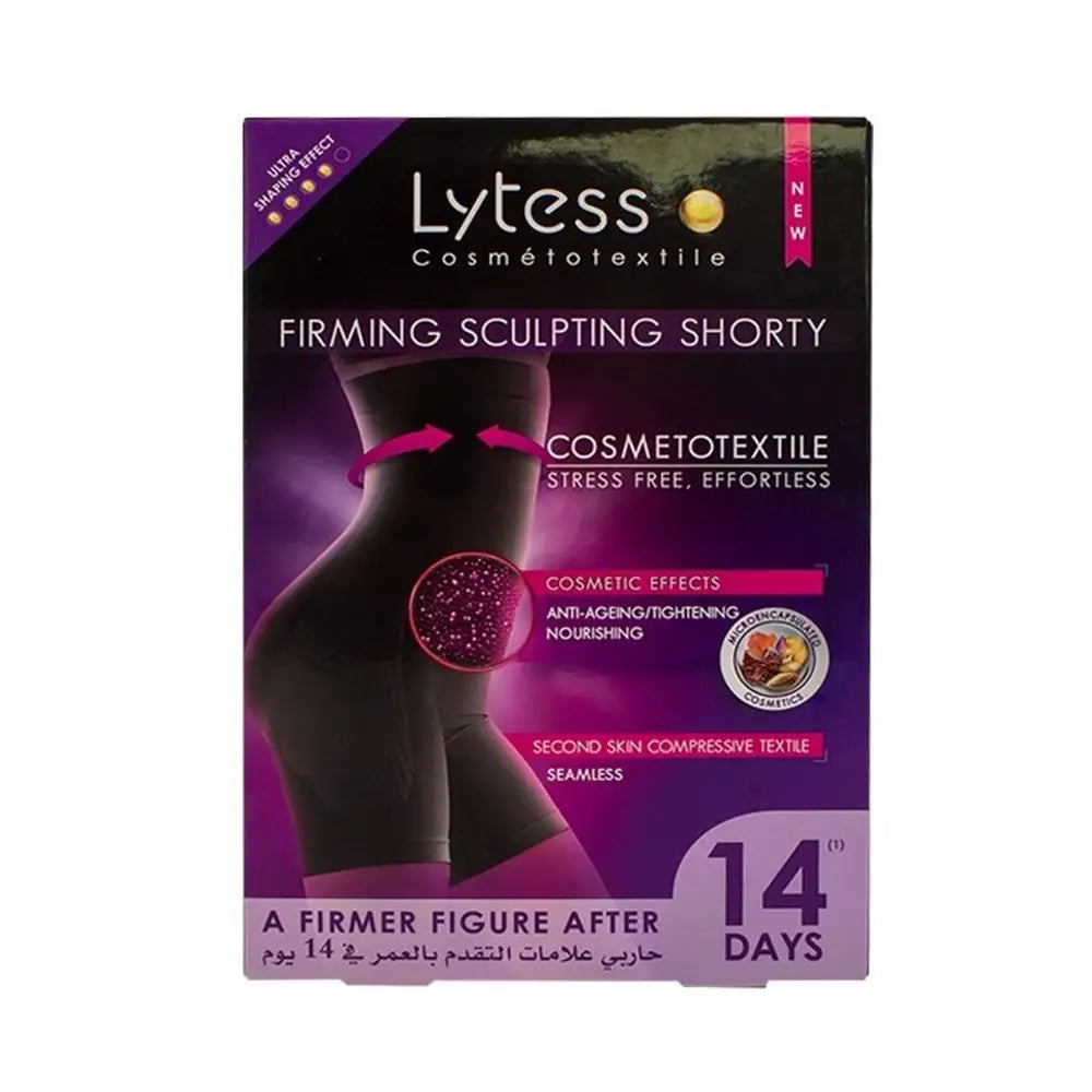 Lytess Corrective Shorty Anti-Ageing Black - L/XL