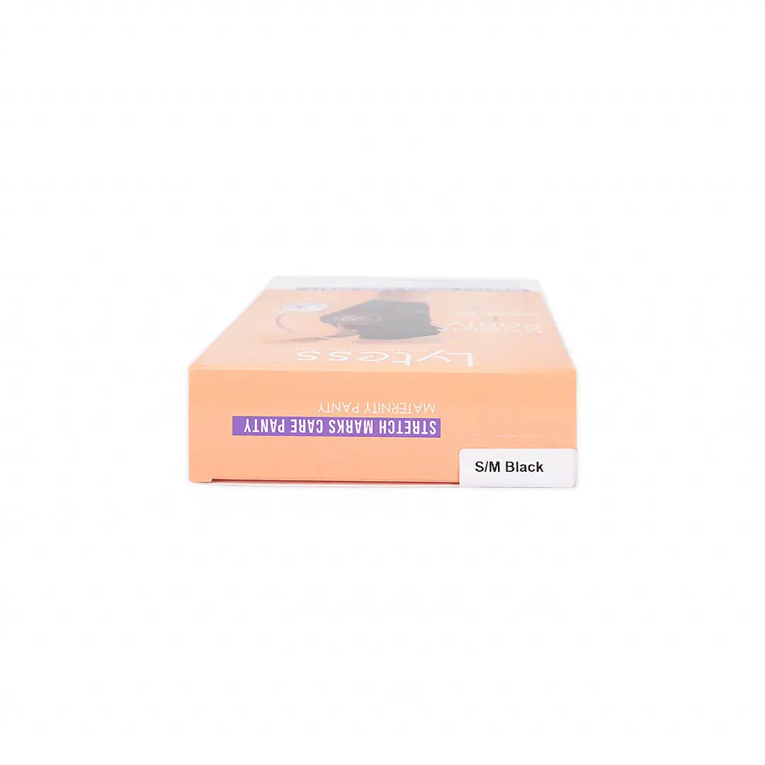 LYTESS STRETCH MARKS CARE PANTY BLACK - S/M