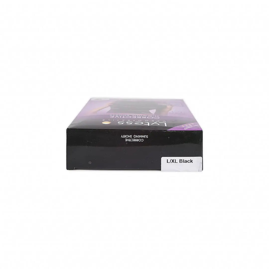 LYTESS CORRECTIVE SLIMMING SHORTY BLACK -L/XL