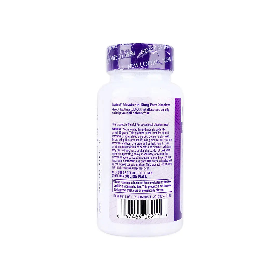 Natrol Melatonin 10Mg 60Tab (Strawbery)