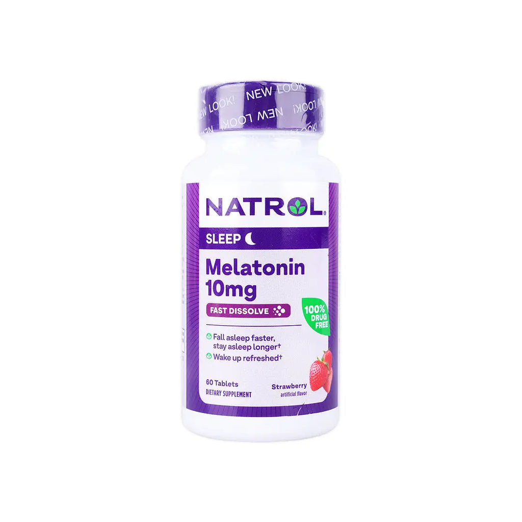 Natrol Melatonin 10Mg 60Tab (Strawbery)