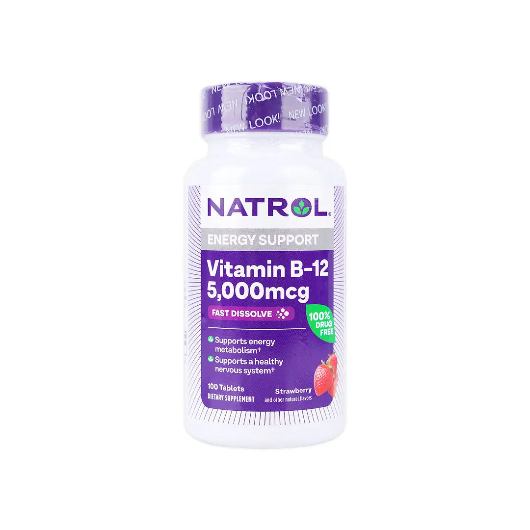 40089-Natrol Vitamin B-12 5000Mcg 100Tab
