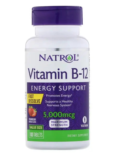 Natrol Vitamin B-12 5000Mcg 100Tab