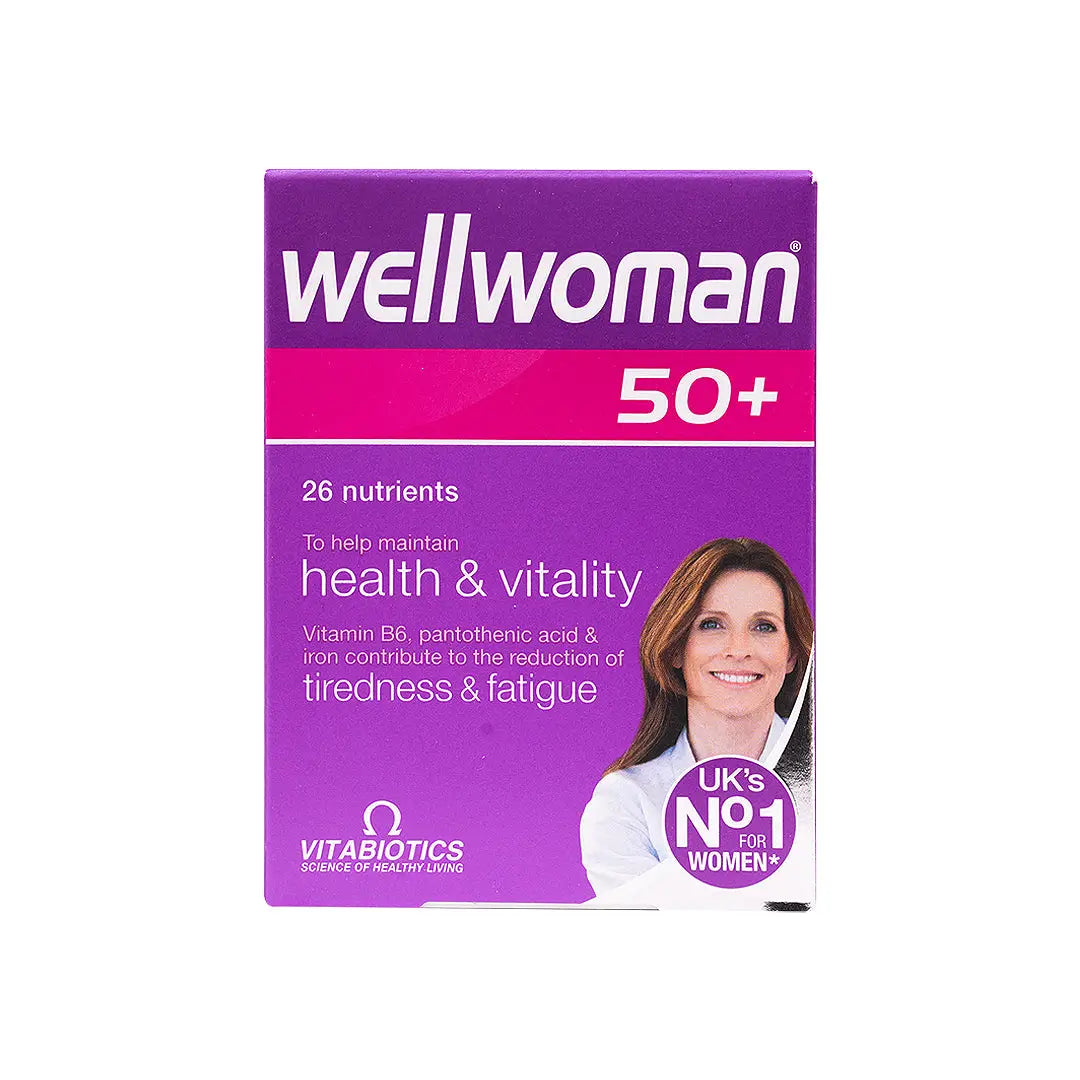40132-Vitabiotics Wellwoman 50+ Tabs 30