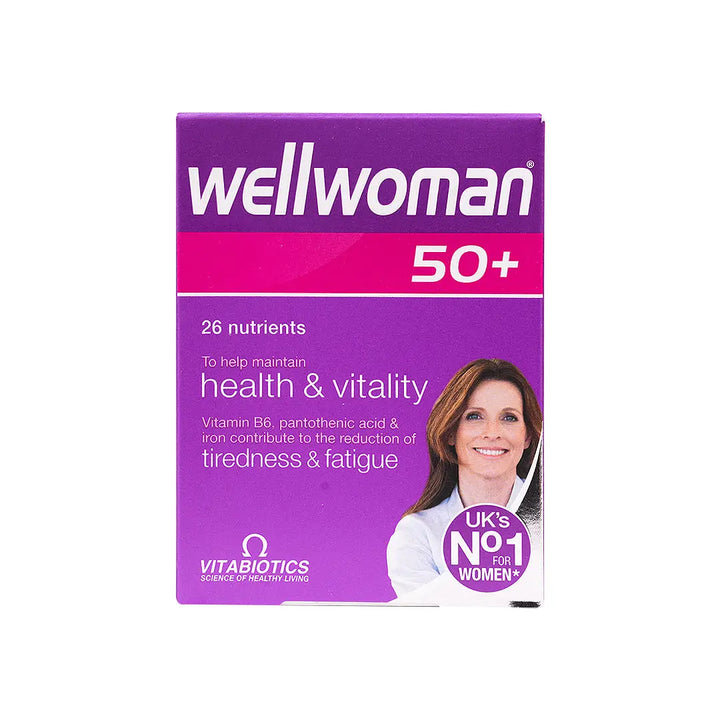 40132-Vitabiotics Wellwoman 50+ Tabs 30