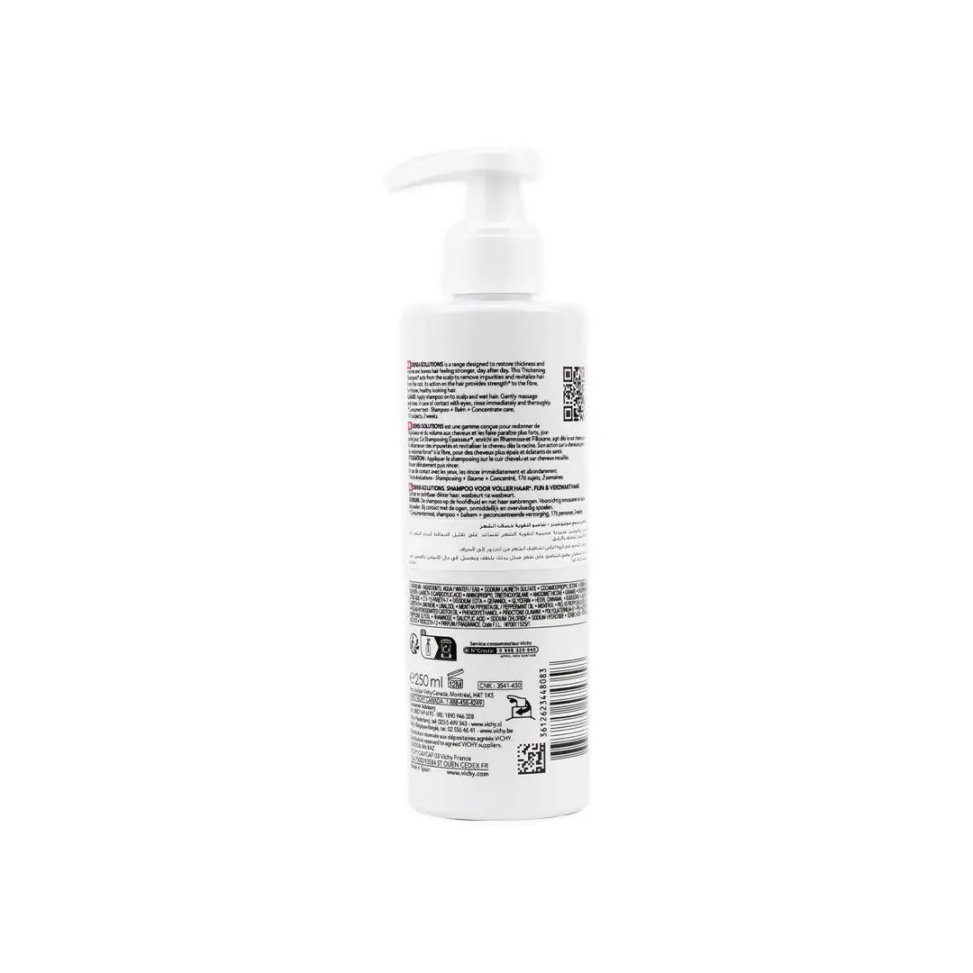 Vichy Dercos Densi-Solutions Thickening Shampoo 250Ml