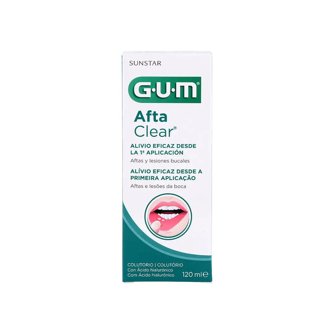 GUM Afta Clear Mouthwash 120ml-2410