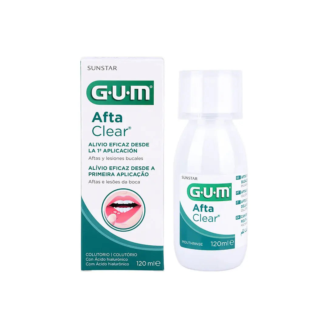 GUM Afta Clear Mouthwash 120ml-2410