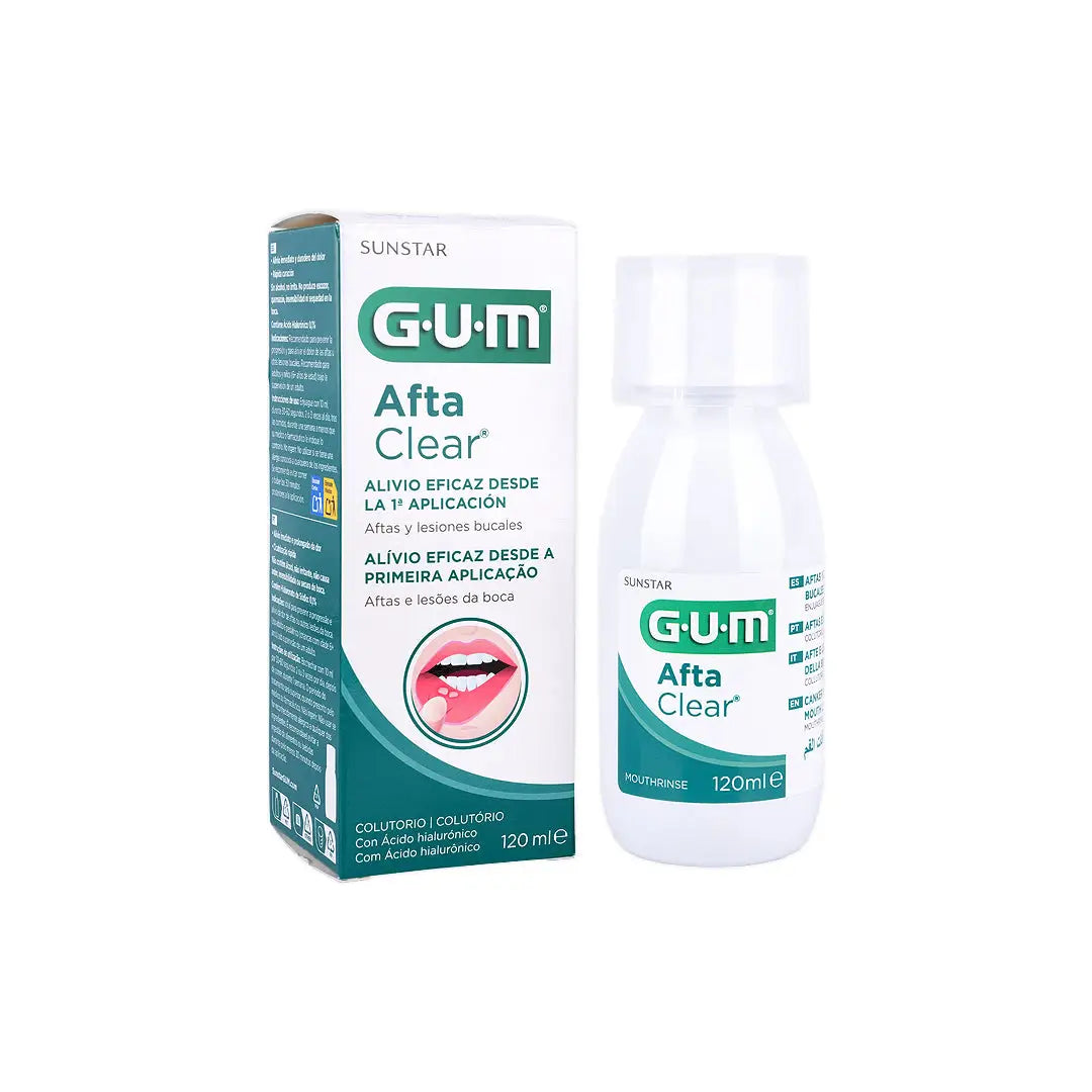 GUM Afta Clear Mouthwash 120ml-2410