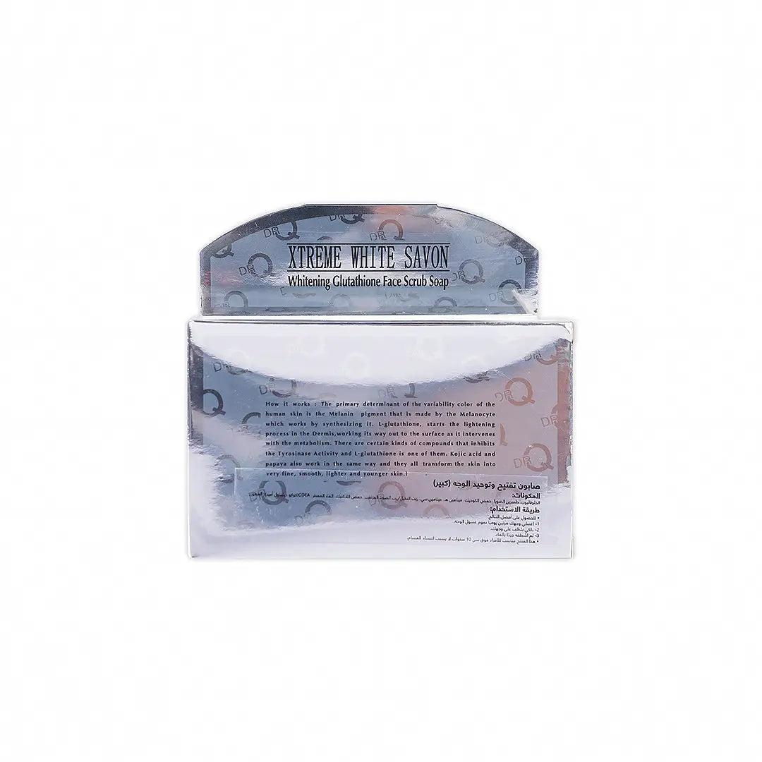 Dr.Q Xtreme White Savon Face Scrub Soap 150Gm