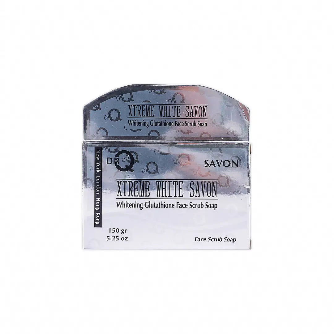 Dr.Q Xtreme White Savon Face Scrub Soap 150Gm
