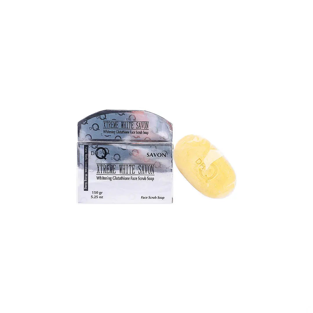 Dr.Q Xtreme White Savon Face Scrub Soap 150Gm