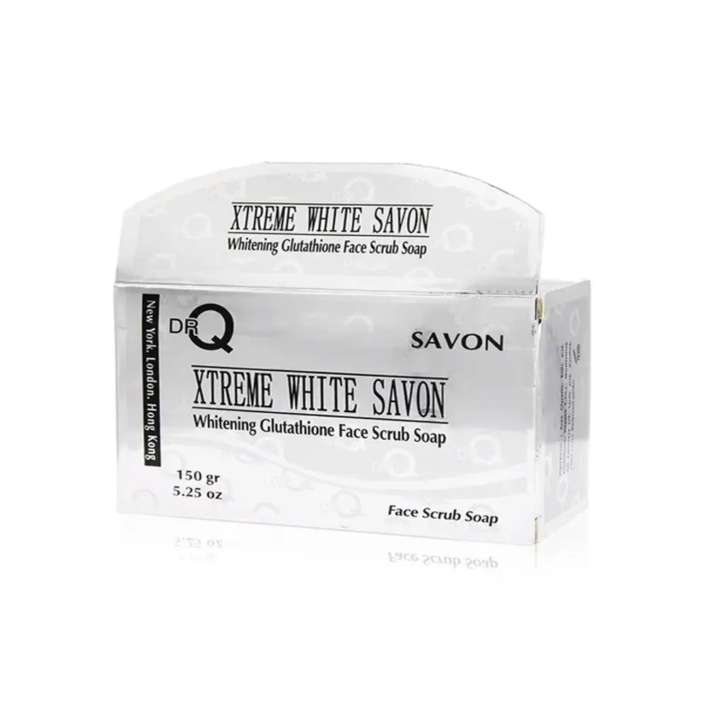 Dr.Q Xtreme White Savon Face Scrub Soap 150Gm