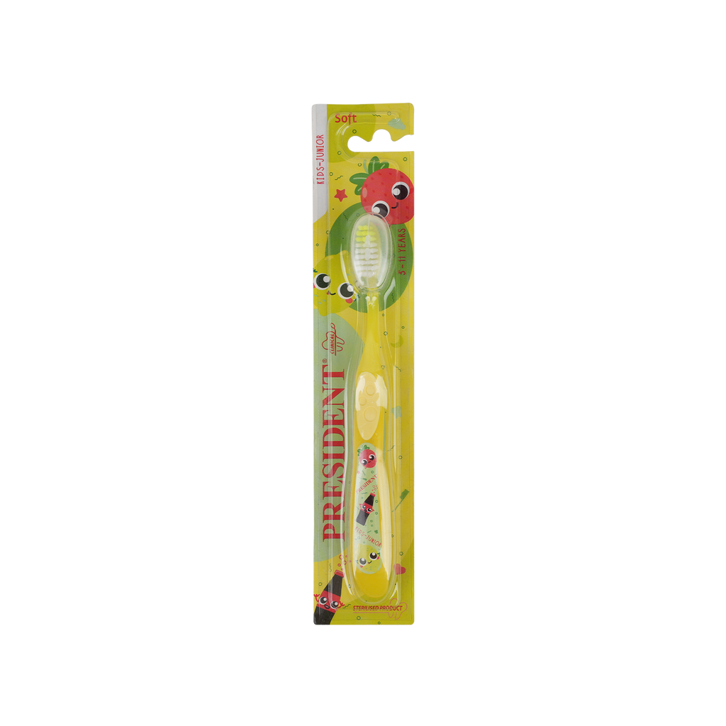 President Junior 5-11 Years Soft Toothbrush