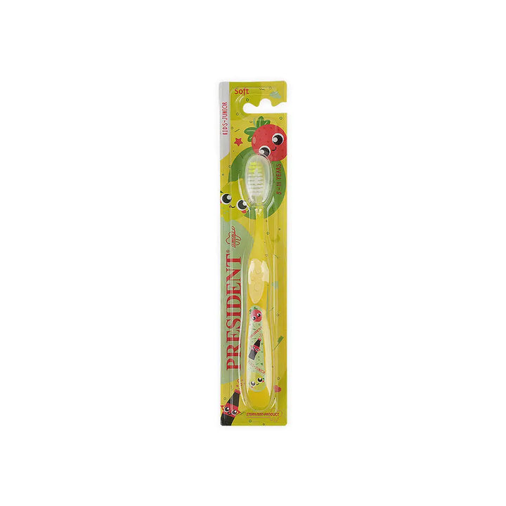40288-President Junior 5-11 Years Soft Toothbrush