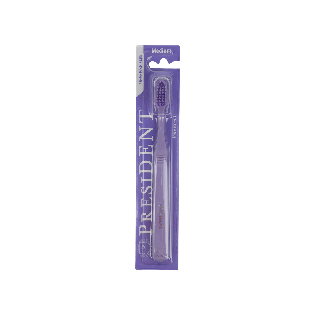 President Defense Medium Toothbrush