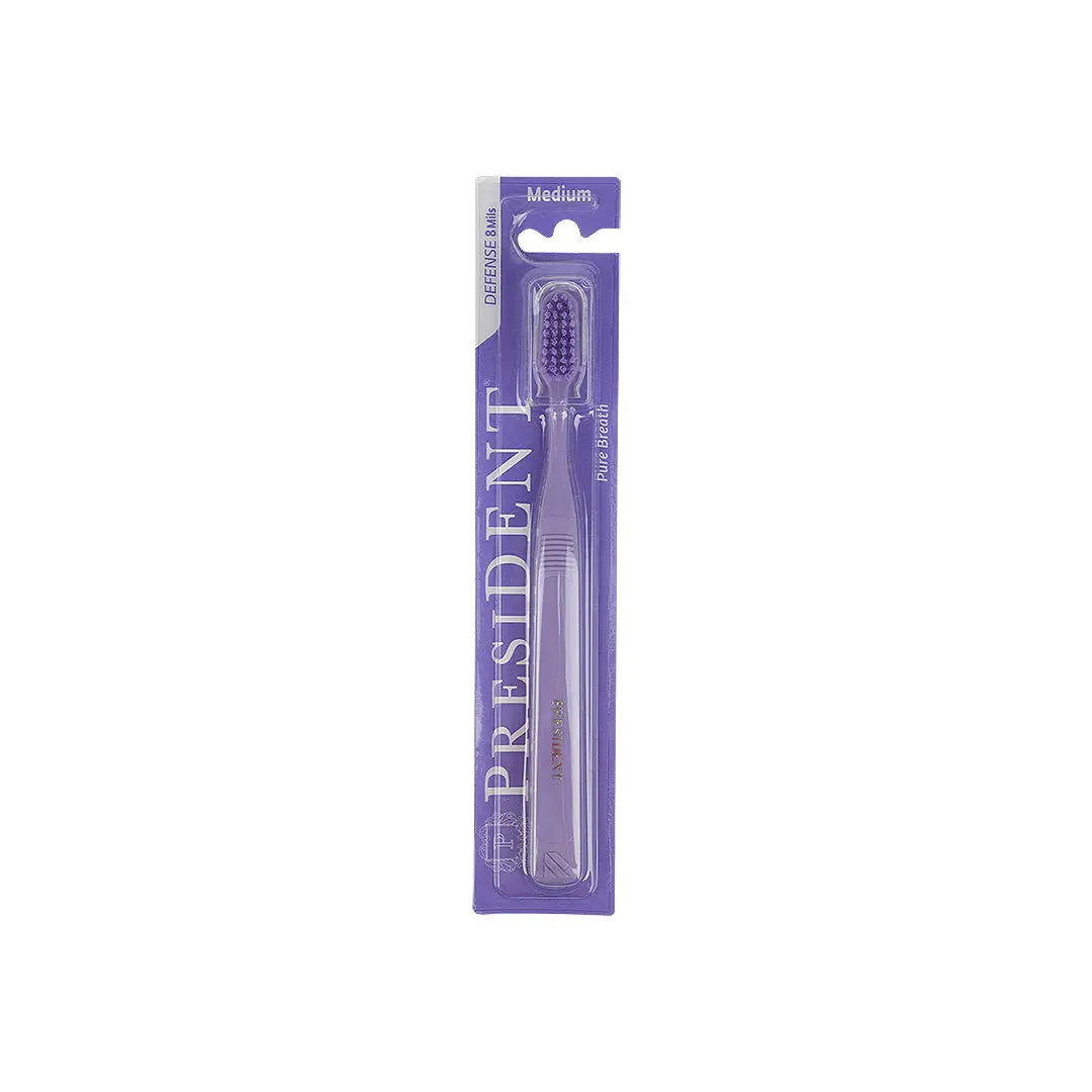 40291-President Defense Medium Toothbrush