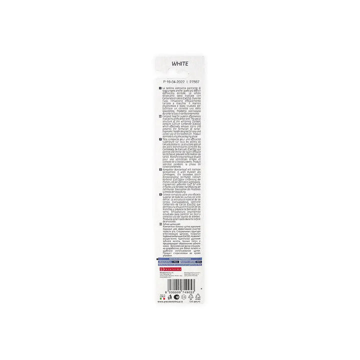 40292-President White Medium Toothbrush +1