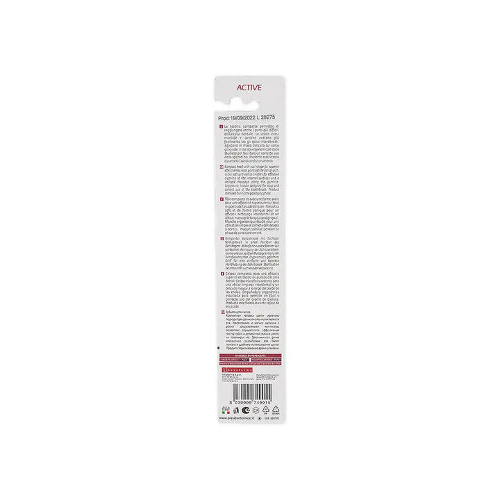 40293-President Active Soft Toothbrush +1