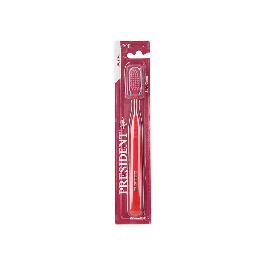 40293-President Active Soft Toothbrush