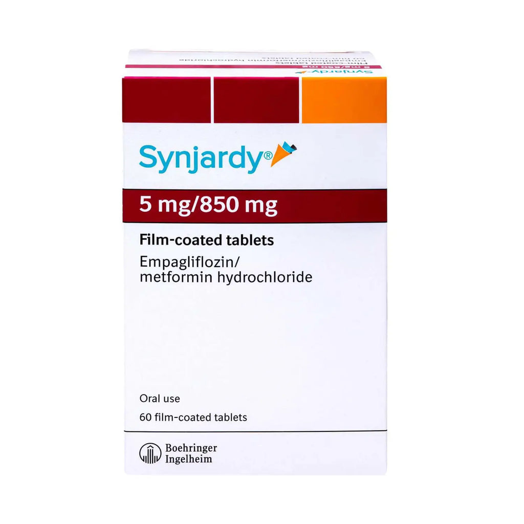 Synjardy 5Mg/850Mg 60 Tablets