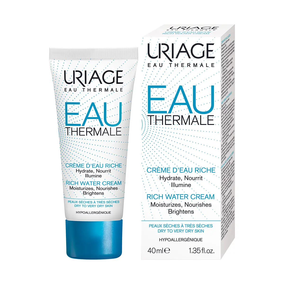 URIAGE EAU THERMALE RICH WATER CREAM 40ML