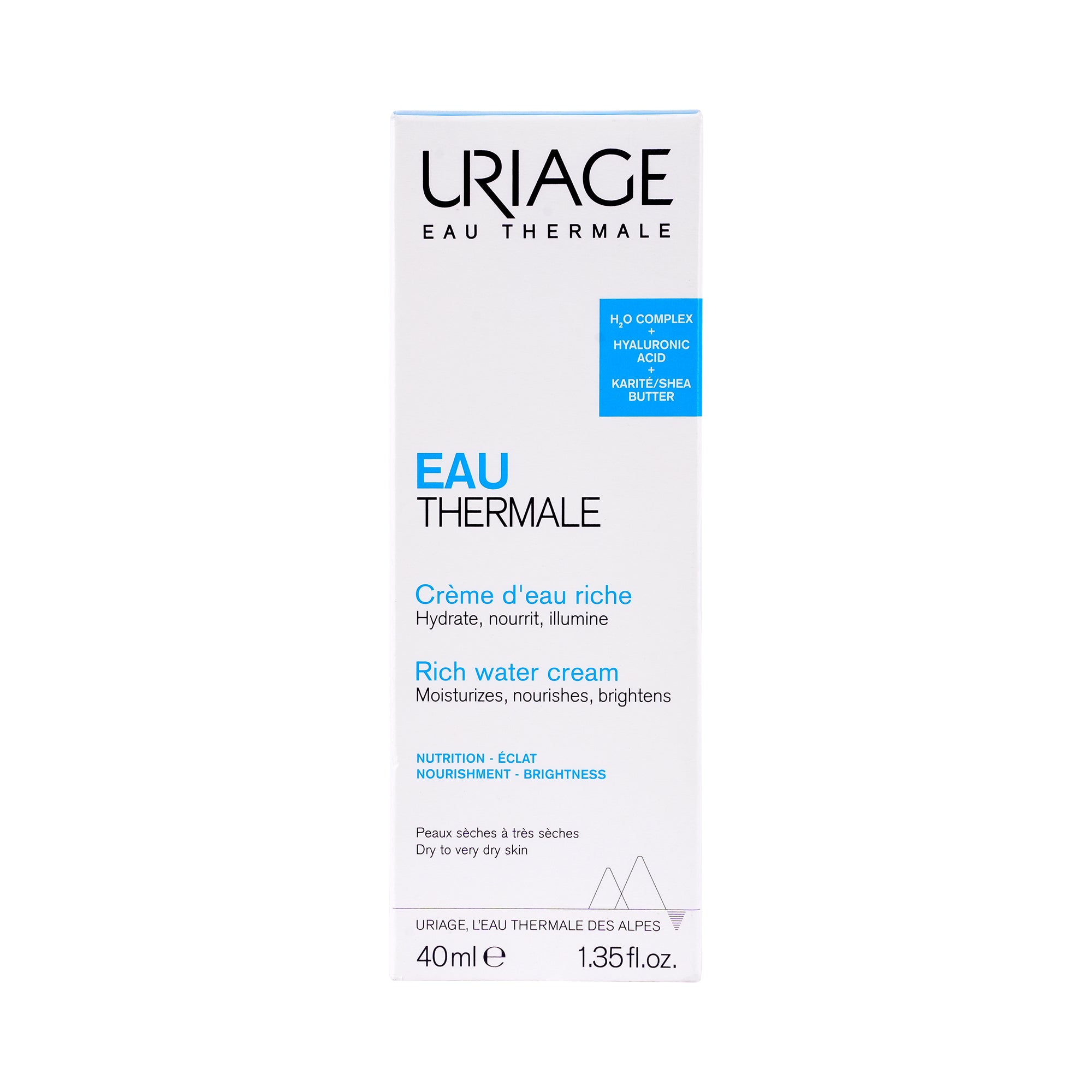 40344-Uriage Eau Thermale Rich Water Cream 40Ml +1
