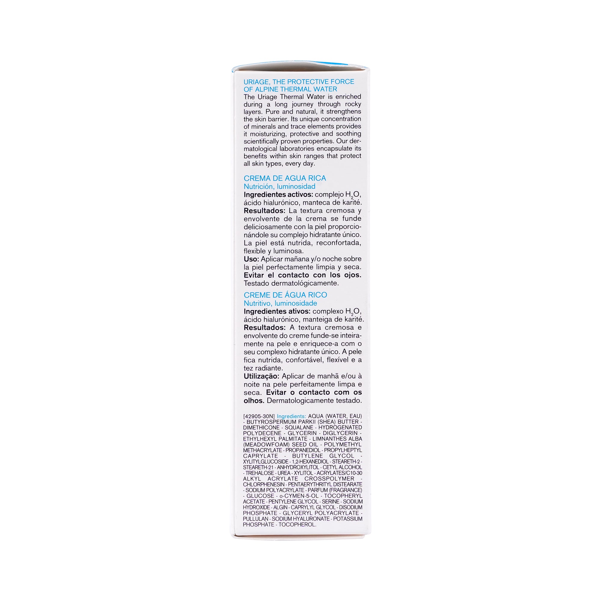 40344-Uriage Eau Thermale Rich Water Cream 40Ml +3