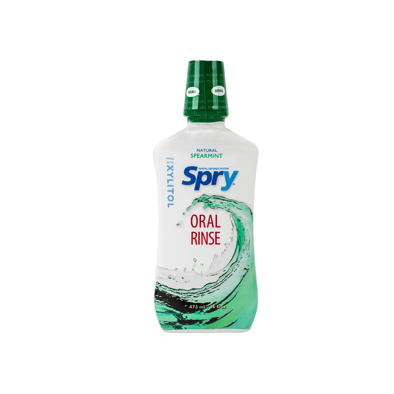 Spry Xylitol Spearmint Mouthwash 473ml