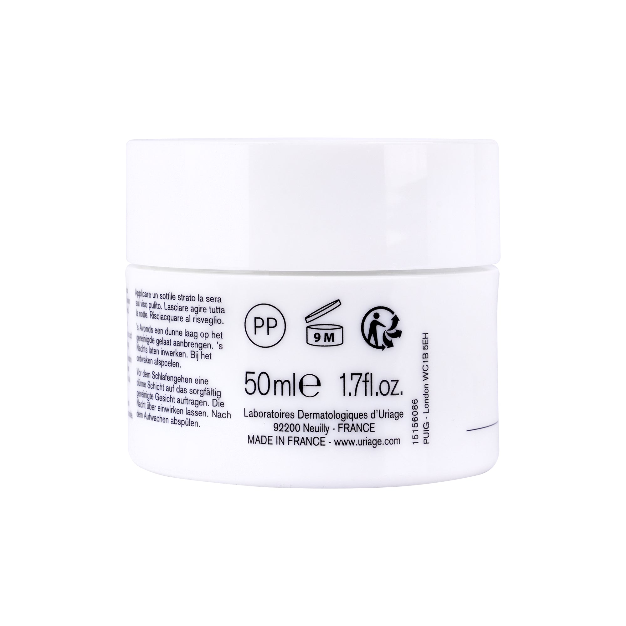 40363-Uriage Eau Thermale Water Sleeping Mask 50Ml +8