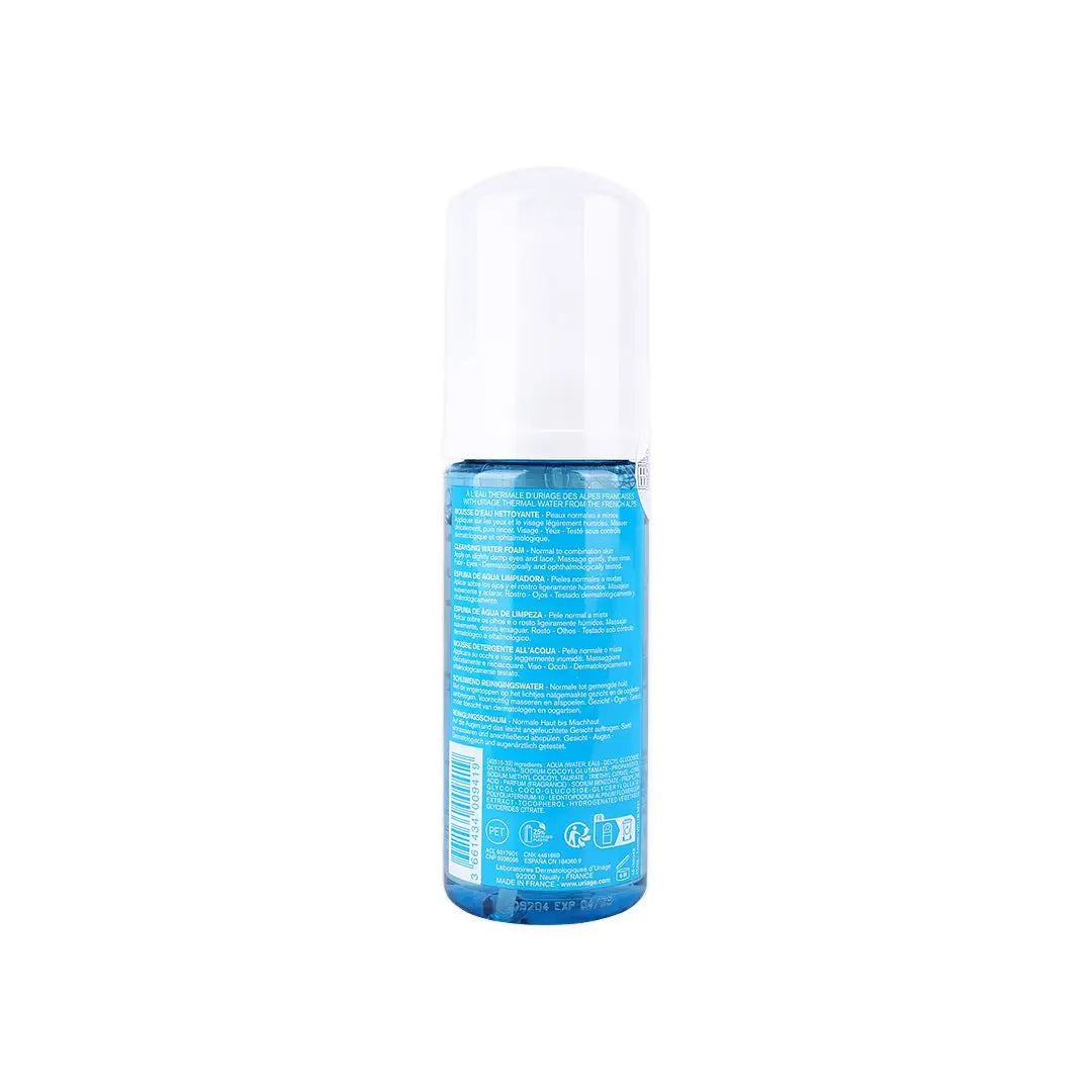 40372-Uriage Cleansing Water Foam Make-Up Remover 150Ml +1