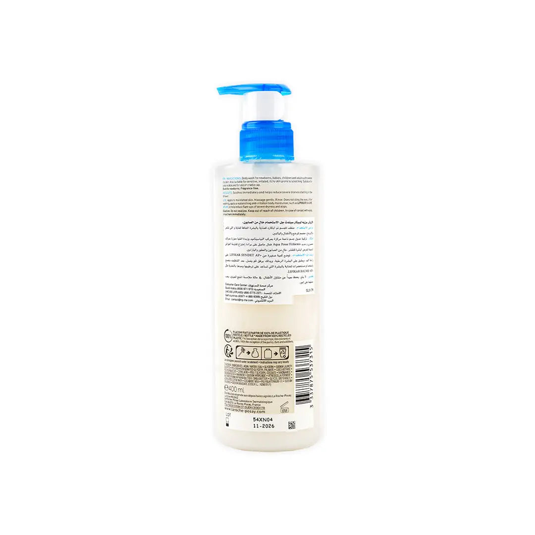40384-La Roche-Posay Lipikar Syndet AP+ 400Ml +1
