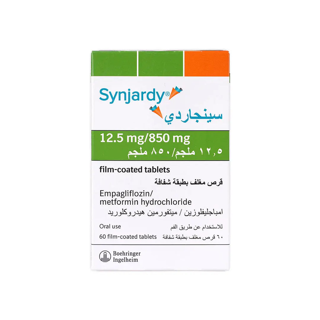 Synjardy 12.5Mg/850Mg 60 Tablets