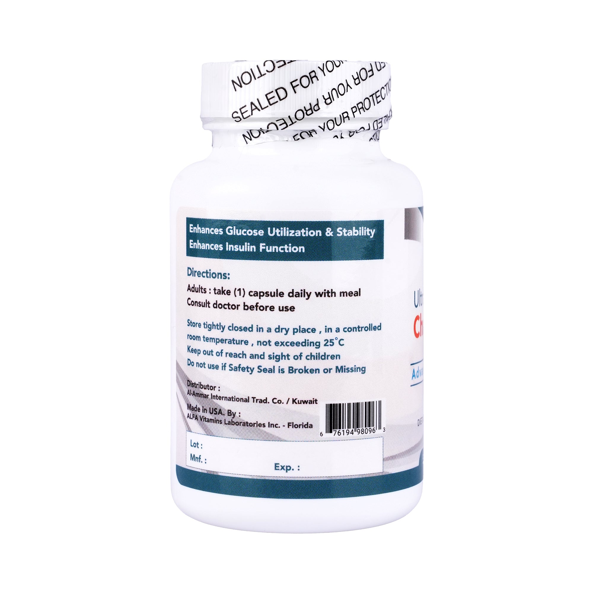 40411-Ultra Chrom Rx 50Capsules +8
