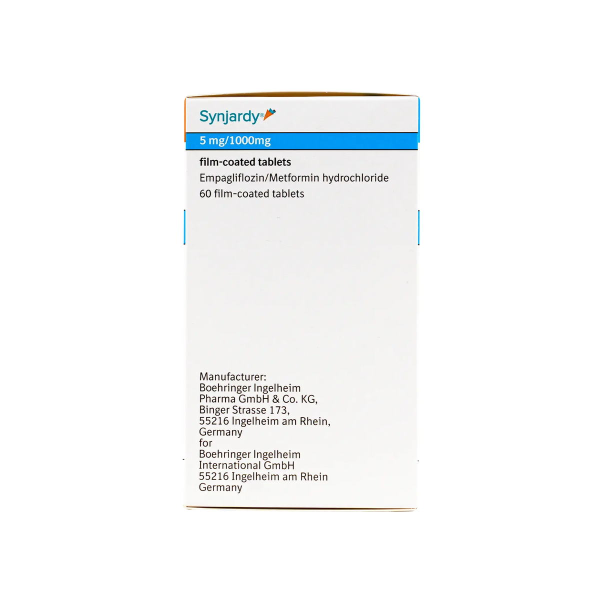 40421-Synjardy 5Mg/1000Mg 60 Tablets +1
