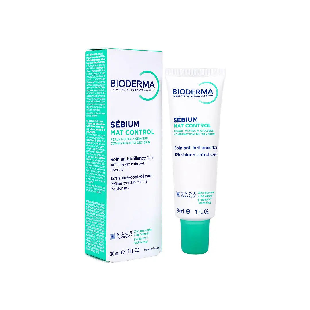 40439-Bioderma Sebium Mat Control Moisturiser 30ml +8