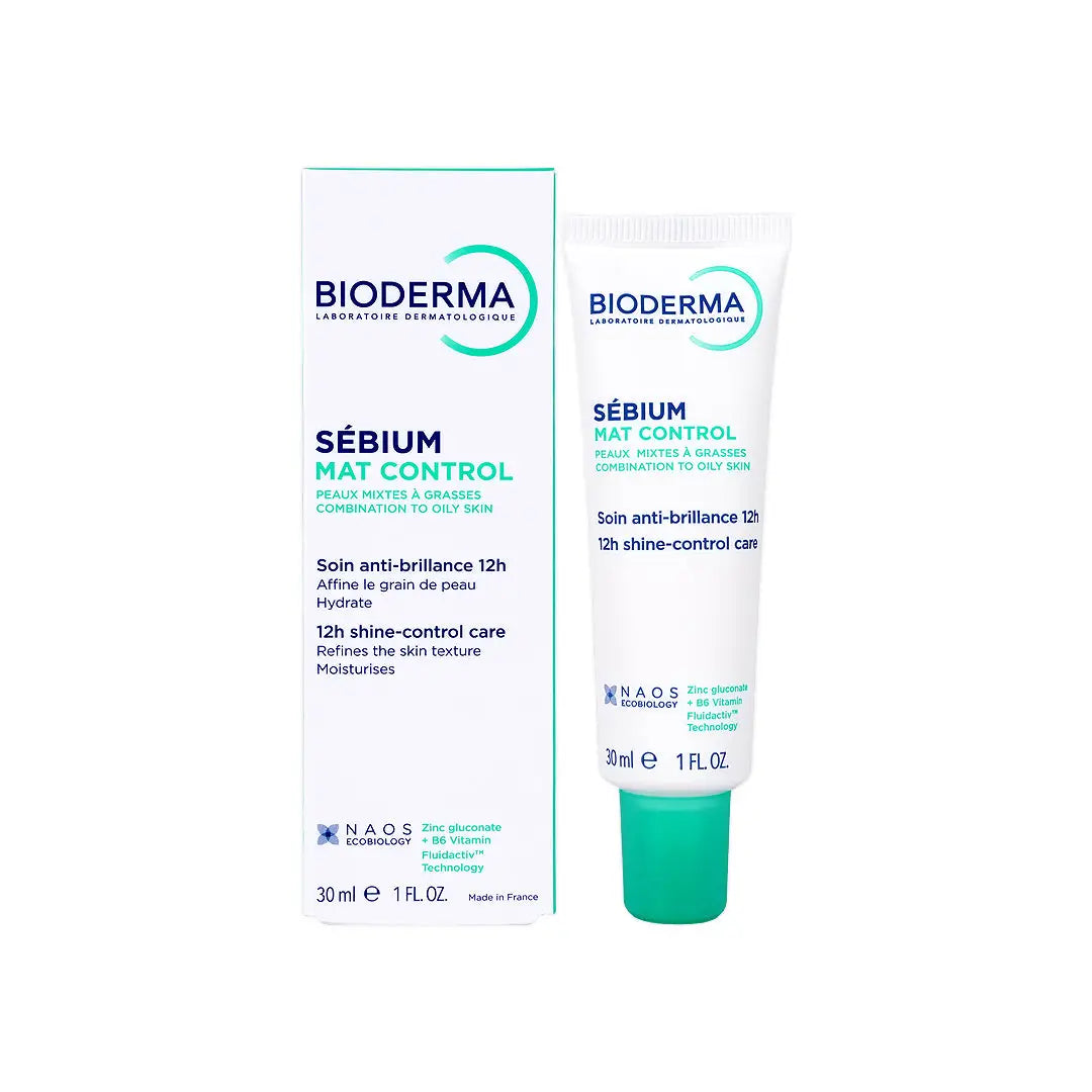 40439-Bioderma Sebium Mat Control Moisturiser 30ml +1