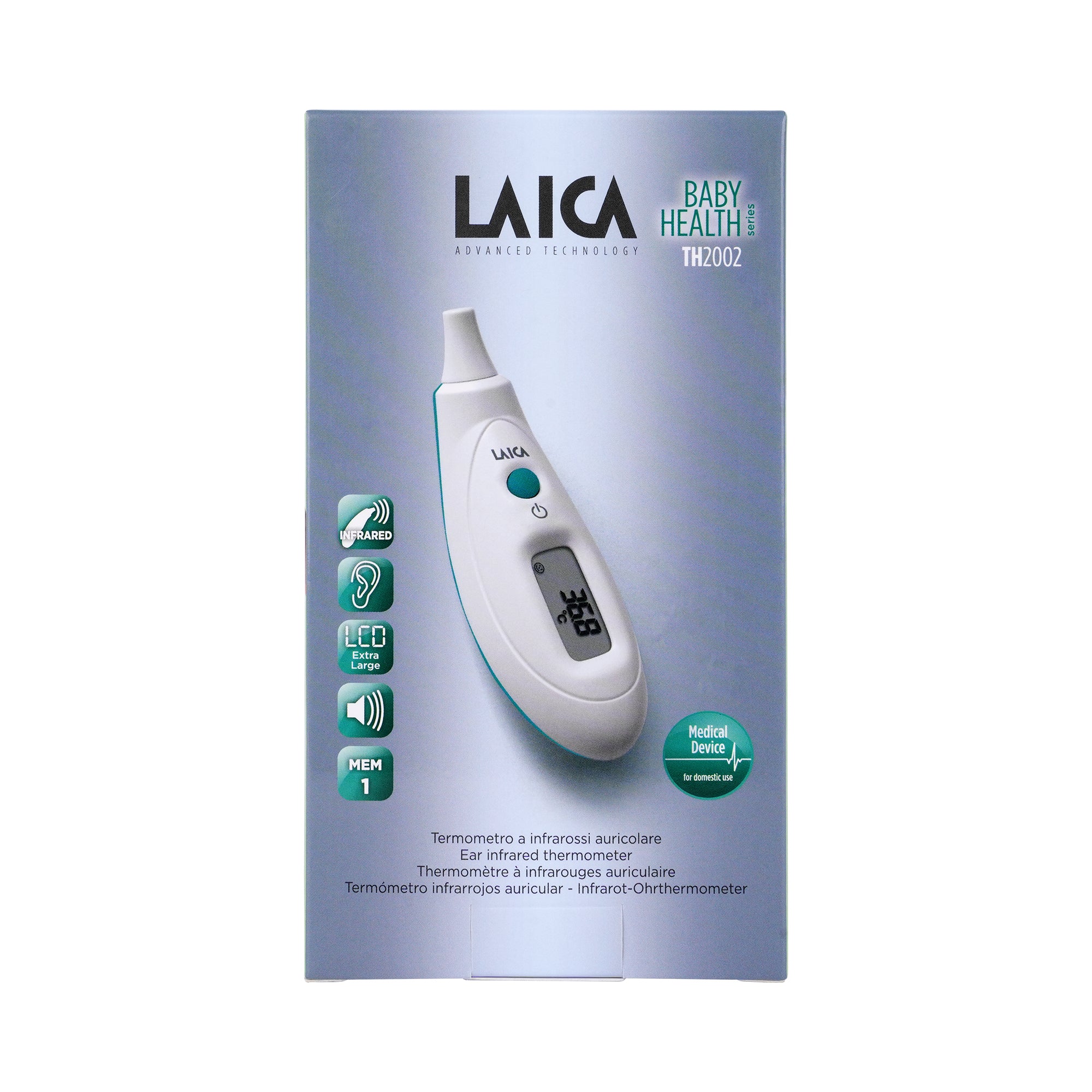 40448-Laica Baby Ear Infrared Thermometer-TH2002 +1