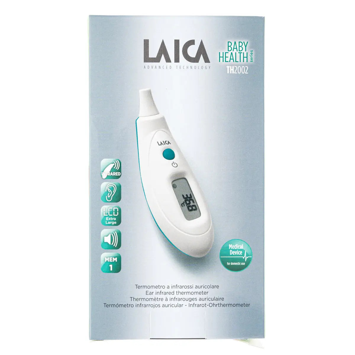 Laica Baby Ear Infrared Thermometer-TH2002