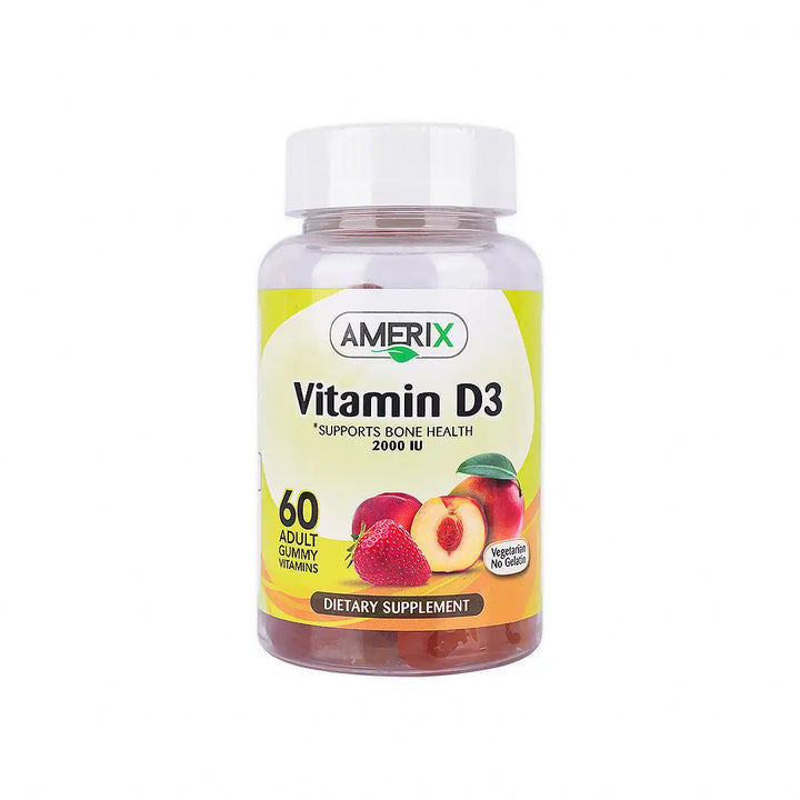 40502-Amerix Gummy Vitamin D3 2000Iu Adults 60Pcs