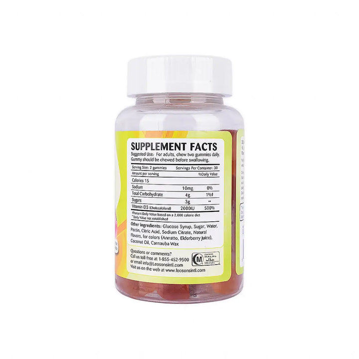 40502-Amerix Gummy Vitamin D3 2000Iu Adults 60Pcs +2