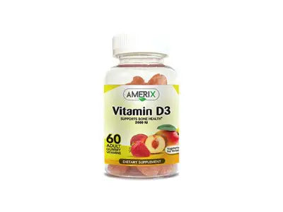 Amerix Gummy Vitamin D3 2000Iu Adults 60Pcs