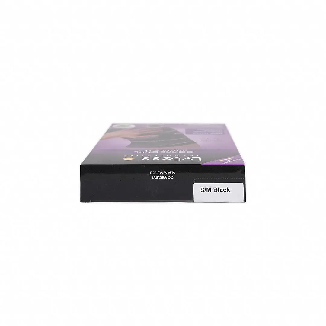 LYTESS CORRECTIVE SLIMMING BELT BLACK -S/M
