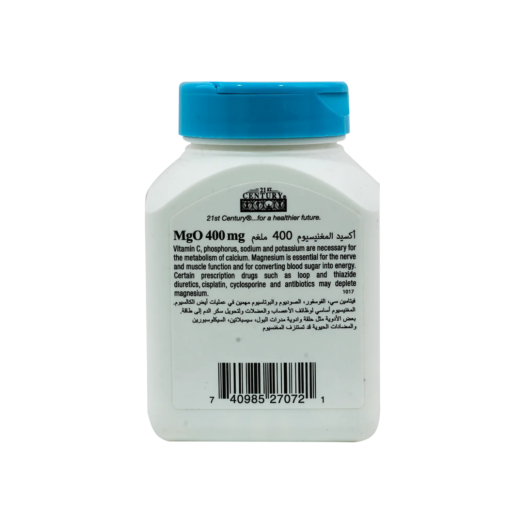 40543-21 Cen Mgo (Magnesium Oxide) 400Mg 90Tab +3