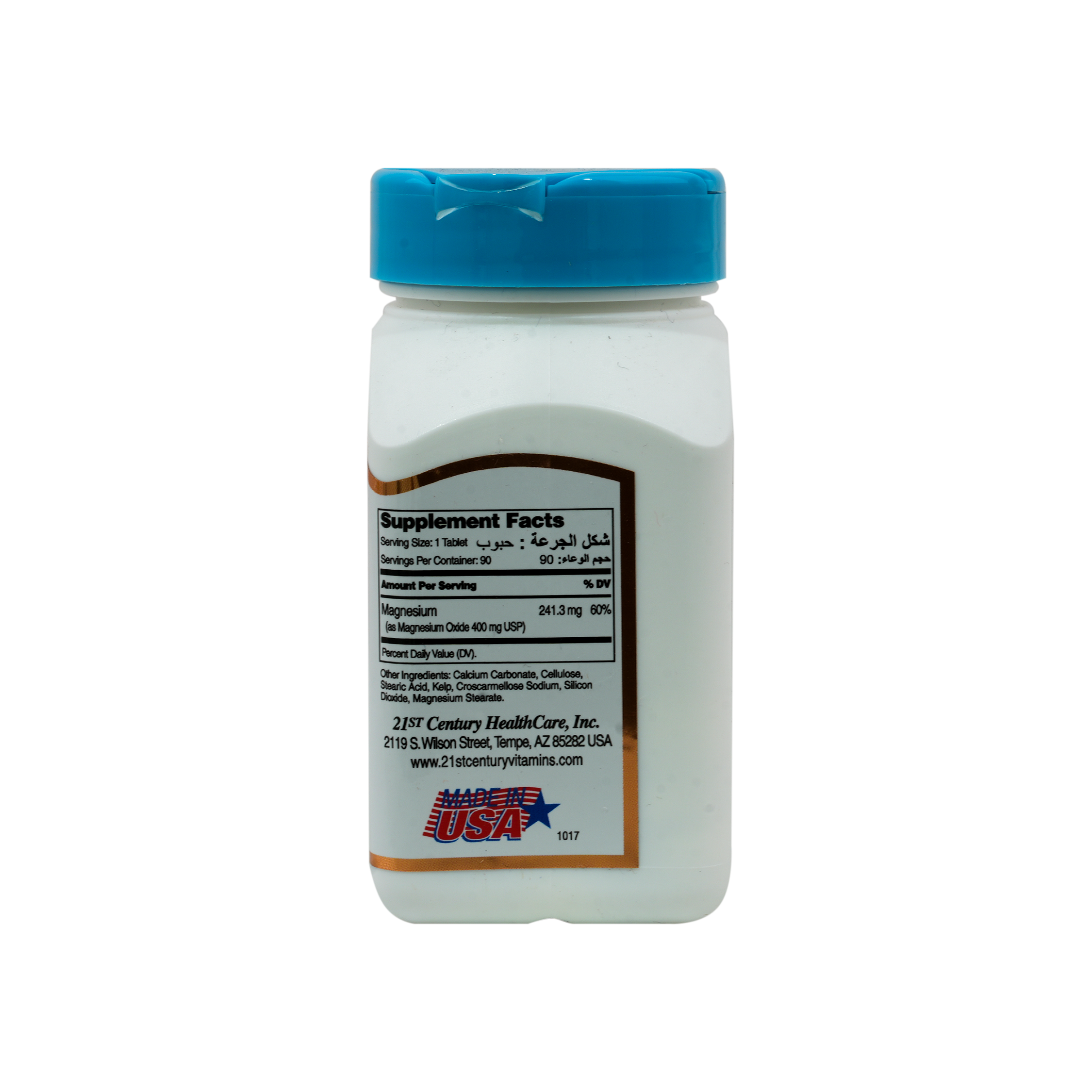 21 CEN MGO (MAGNESIUM OXIDE) 400MG 90TAB