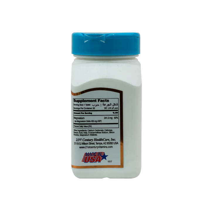 40543-21 Cen Mgo (Magnesium Oxide) 400Mg 90Tab +1